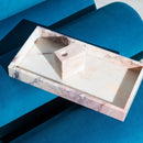 Stoned Pink Rectangular Tray - Journey East
