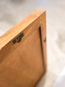 Clearance: Teak Wood Mirror 60x71cm - Journey East