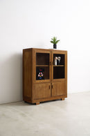 Art Deco Glass Display Cabinet - Journey East