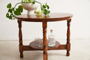 Art Deco Coffee Table with Turned Spindle Legs - Journey East