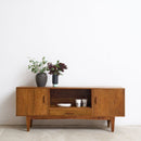 Midcentury Console 2 Doors 1 Drawer - Journey East