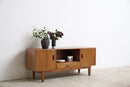 Midcentury Console 2 Doors 1 Drawer - Journey East