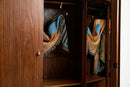 Retro Wardrobe with Marquetry - Journey East