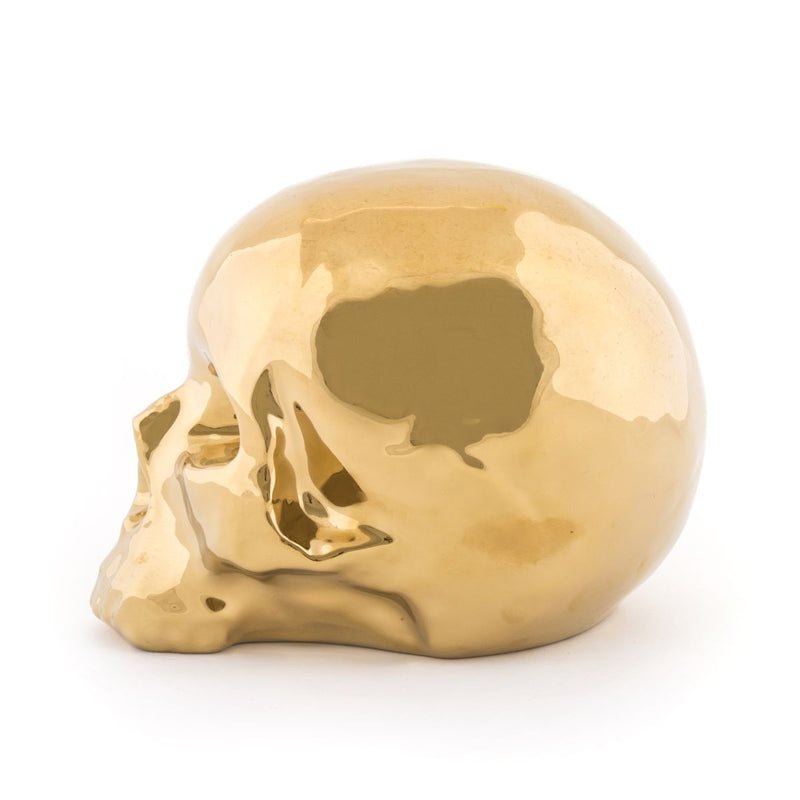Seletti Memorabilia Gold My Skull - Journey East