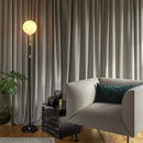 Tala Poise Adjustable Floor Lamp in Brass with Sphere V Bulb - Journey East