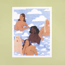 Slowdown Studio Cloudy Art Print - Journey East