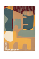 Floorish New Rain Rug - Journey East