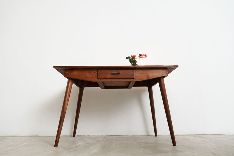 Retro Desk with 1 Drawer - Journey East
