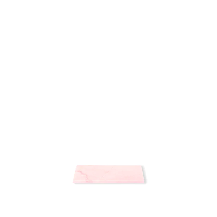 Stoned Pink Marble Rectangular Board XS - Journey East