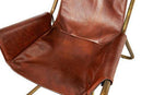 United Strangers Leather Sling Chair - Journey East