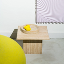 Stoned Travertine Object 'Amphi' - Journey East
