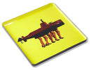 Gangzai Crazy Navy Square Tray - Journey East