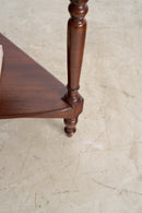 Colonial 2-Tier Corner Table - Accent Tables - Designer Furniture Tan Boon Liat