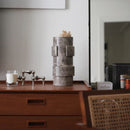 Stoned Vida Mud Marble Deco Vase - Journey East