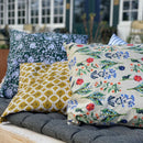 House Doctor Hako Golden Cushion - Journey East