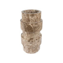Stoned Vida Mud Marble Deco Vase - Journey East