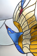 Art Nouveau Revival Stained Glass Divider - Room Dividers - Designer Furniture Tan Boon Liat
