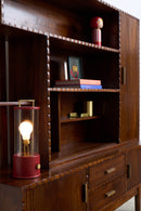 Midcentury Modern Shelf with Scalloped Edge
