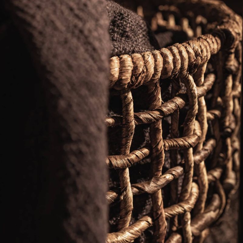 dBodhi Outline Side Table With Basket - Journey East