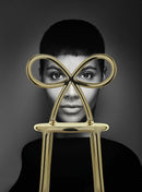 Qeeboo Ribbon Chair Metal Finish - Journey East