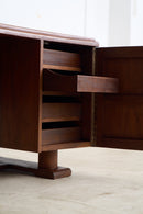 Art Deco Curved Desk