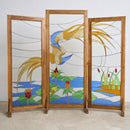 Art Nouveau Revival Stained Glass Divider - Room Dividers - Designer Furniture Tan Boon Liat