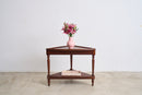 Colonial 2-Tier Corner Table - Accent Tables - Designer Furniture Tan Boon Liat