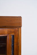 Colonial Display Cabinet with Blue Glass - Cabinets & Storage - Designer Furniture Tan Boon Liat