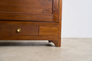 Colonial Display Cabinet with Blue Glass - Cabinets & Storage - Designer Furniture Tan Boon Liat