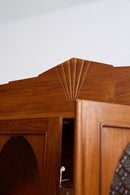 Art Deco Cabinet With Amber Glass - Cabinets & Storage - Designer Furniture Tan Boon Liat