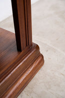 Art Deco Curio Vitrine with Rounded Tiered Molding - Cabinets & Storage - Designer Furniture Tan Boon Liat