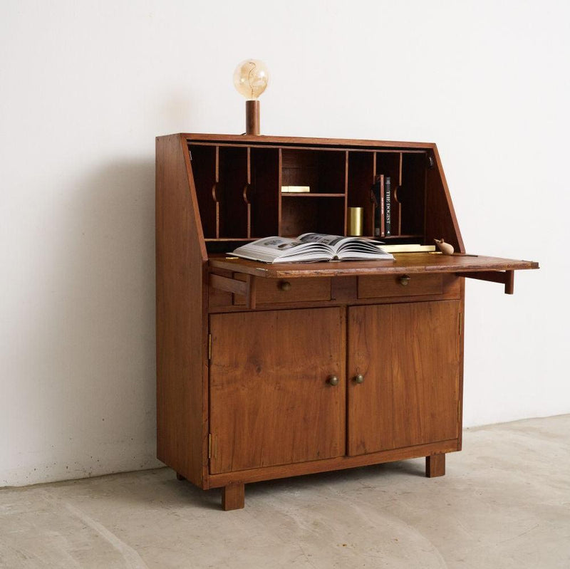 Art Deco Drop Leaf Study Cabinet - Journey East