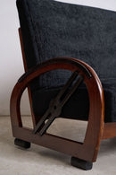 Art Deco Streamline Moderne Sofa with Hoop Arms - Sofa - Designer Furniture Tan Boon Liat