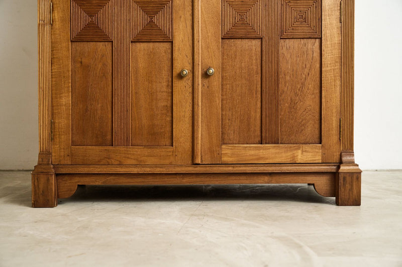 Art Nouveau Cabinet with Marble Top