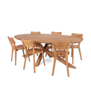 dBodhi Xono Oval Dining Table (Pre-Order) - Journey East