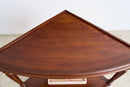 Colonial 2-Tier Corner Table - Accent Tables - Designer Furniture Tan Boon Liat