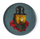 Gangzai Lion Quichotte Round Tray - Journey East