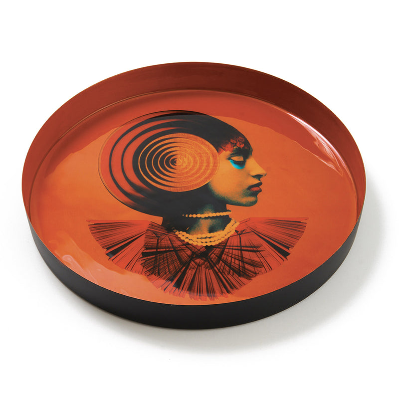 Gangzai Gipsy Round Tray - Journey East