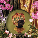 Gangzai Baghera Round Tray - Journey East