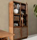 dBodhi Hopper Display Cabinet 2 Doors - Journey East