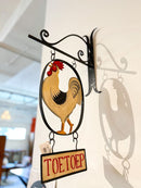 Vintage Shingle Sign - Rooster - Journey East