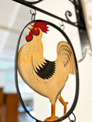 Vintage Shingle Sign - Rooster - Journey East