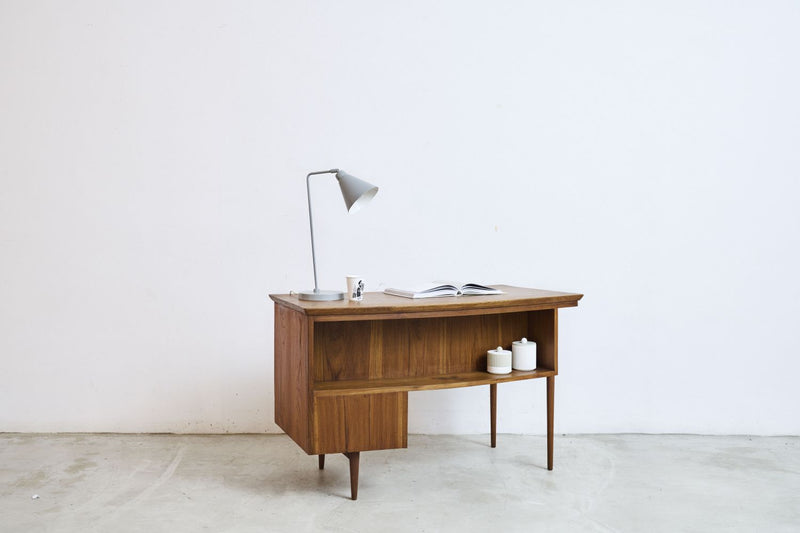 Midcentury Curved Desk - Journey East