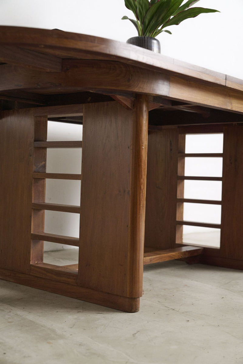 Art Deco Extending Dining Table