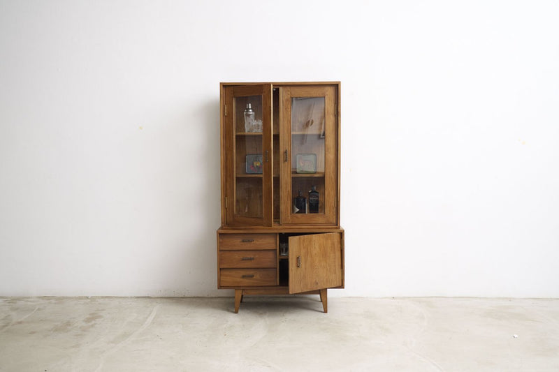 Midcentury Glass Display Cabinet - Journey East