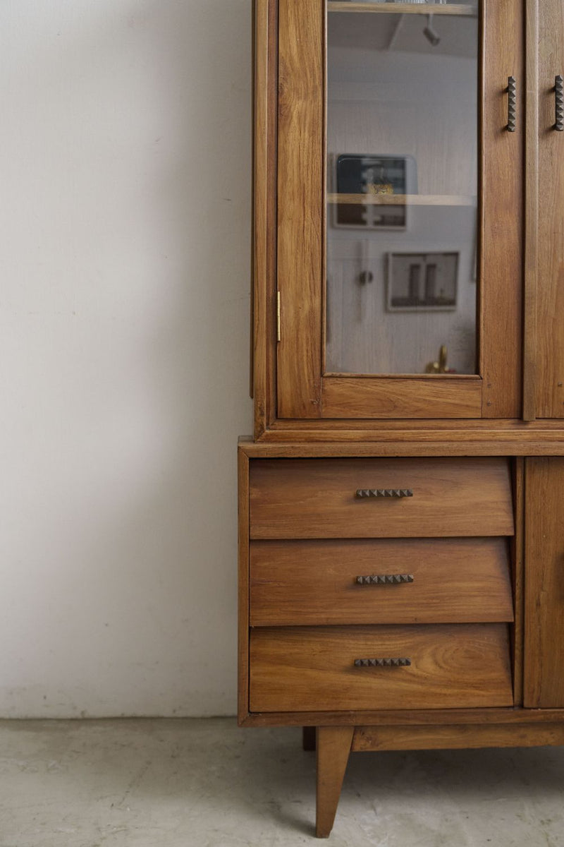 Midcentury Glass Display Cabinet - Journey East