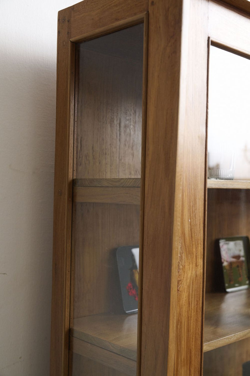 Midcentury Glass Display Cabinet - Journey East