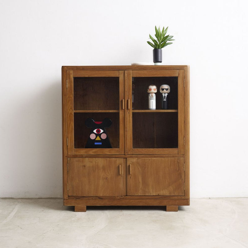 Art Deco Glass Display Cabinet - Journey East