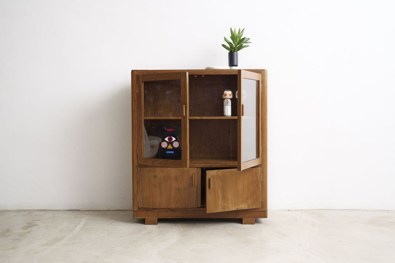 Art Deco Glass Display Cabinet - Journey East