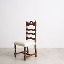 Colonial High Back Dining Chair - Journey East